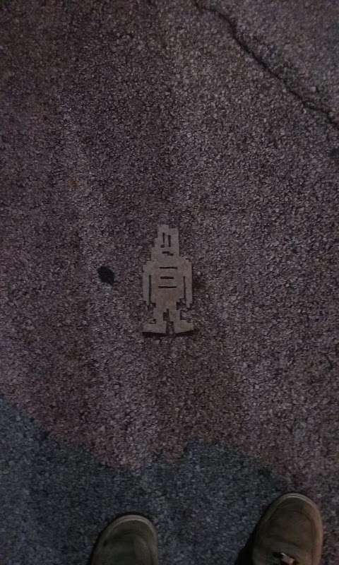 Robotman On Crosswalk